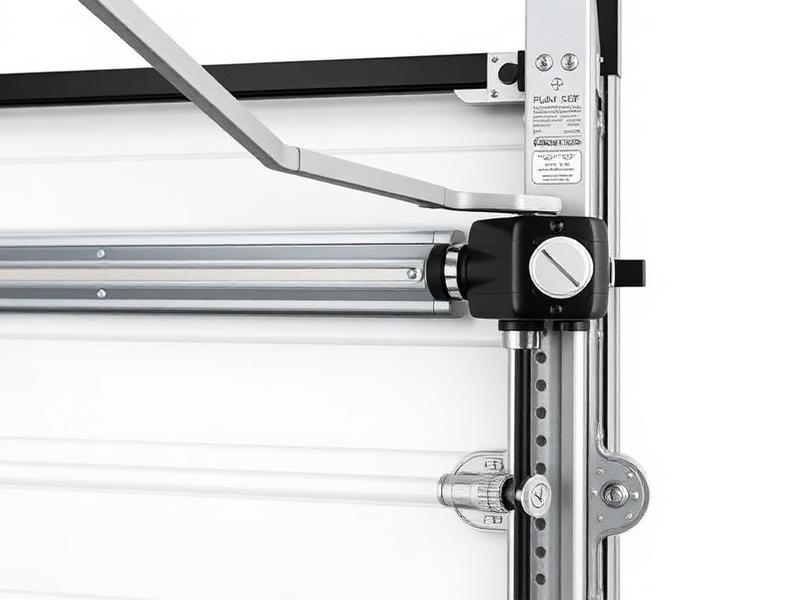 Modern garage door security features including smart locks and sensors